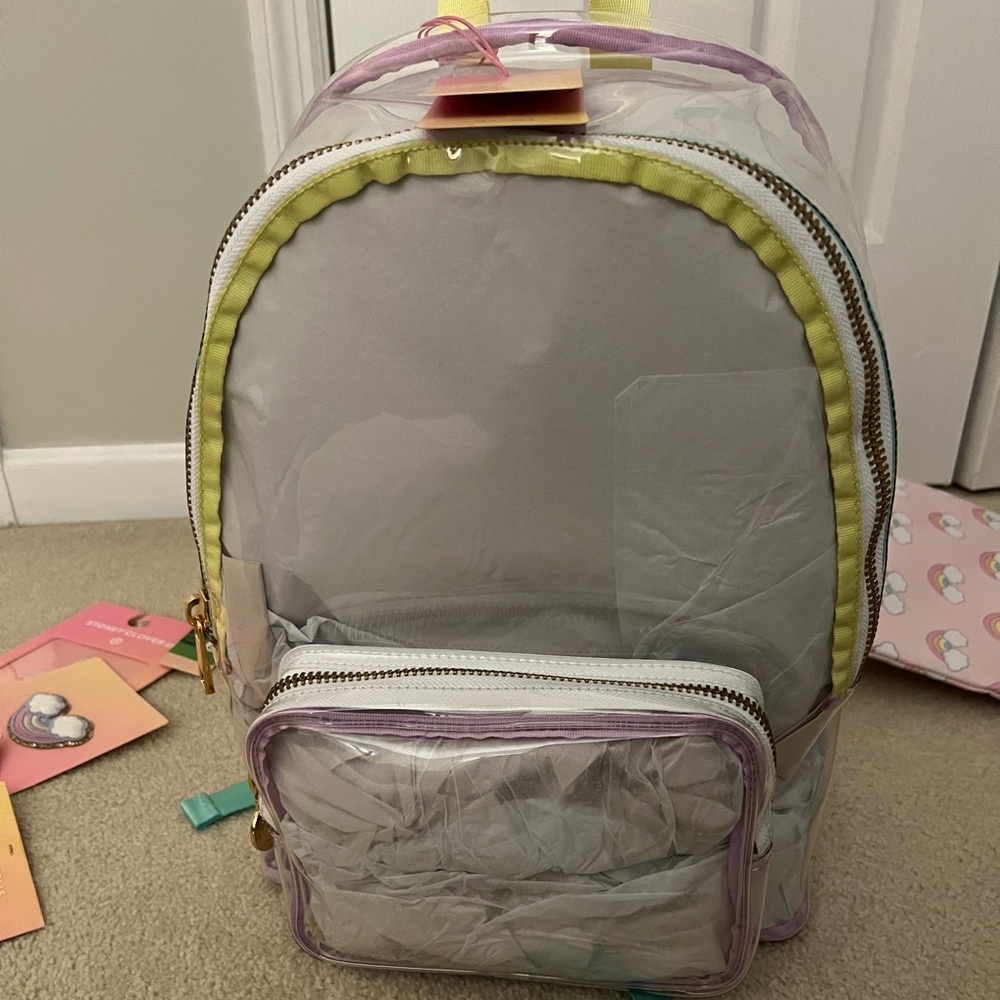 Stoney Clover x Target clear backpack - NWT